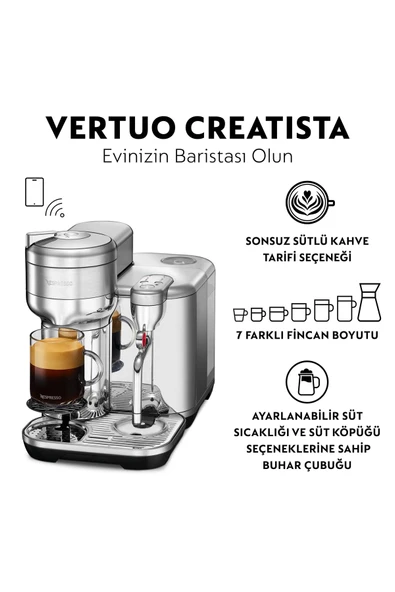 Nespresso Vertuo Creatista Pro Kapsül Kahve Makinesi - 2