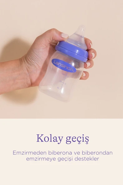 Lansinoh Natural Wave Biberon Emziği Orta Akışlı - 5