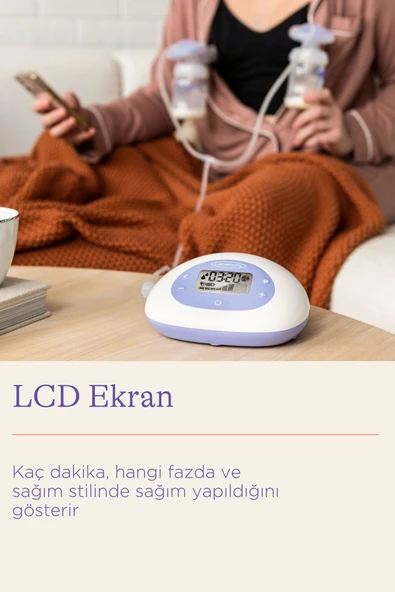 Lansinoh Çiftli Elektrikli Göğüs Pompası - Resim 2