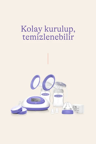 Lansinoh Çiftli Elektrikli Göğüs Pompası - Resim 5