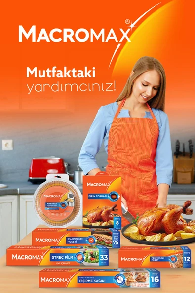 Macromax Streç Film 100 Metre Pratik Kesme Bıçağı Hediyeli - 2