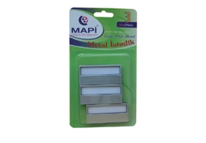 MAPİ METAL İSİMLİK BLİSTER İĞNELİ ALTIN 3'LÜ PAKET