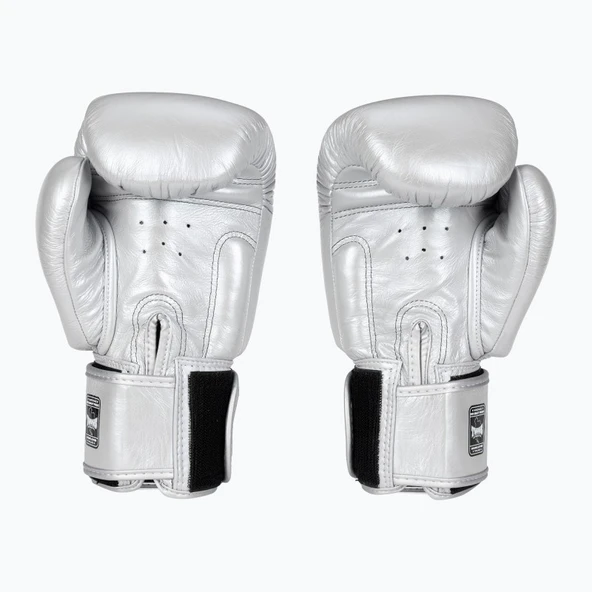 Twins BGVL3-SV Boks Eldiveni Gri Deri Muay Thai Eldiveni - 2