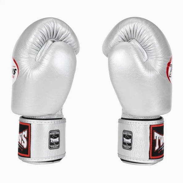 Twins BGVL3-SV Boks Eldiveni Gri Deri Muay Thai Eldiveni - 3