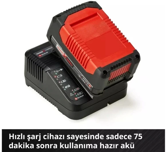 EİNHELL STARTER KİT AKÜ ŞARJ CİHAZI 18V 4.0 AH - 4