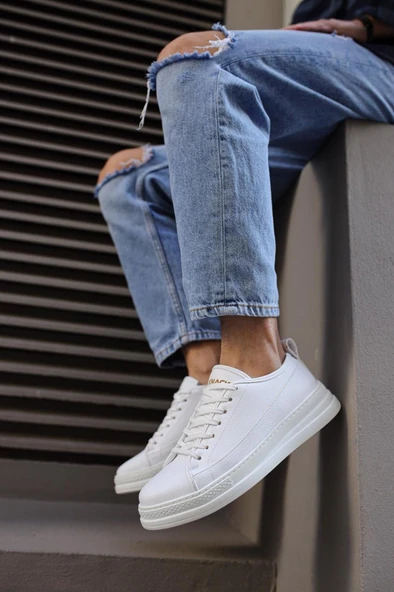Sneakers Ayakkabı 010 Beyaz - 4