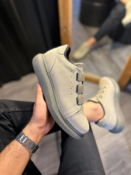Knack Sneakers Ayakkabı 889 Vizon Süet - 2