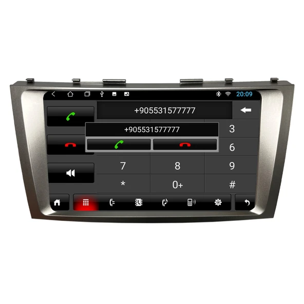 Toyota Camry 2007-2009 UYUMLU 8 GB RAM 128 GB HAFIZA ANDROID MULTIMEDIA TEYP - Resim 4