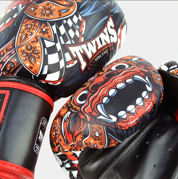 Twins FBGVL3-59 Barong Boks Eldiveni Deri Muay Thai Eldiveni - 7