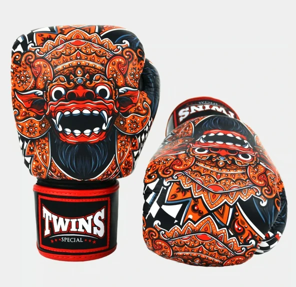 Twins FBGVL3-59 Barong Boks Eldiveni Deri Muay Thai Eldiveni