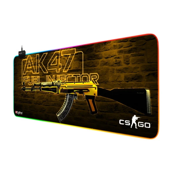 Digipod RGB oyuncu mousepad RGB Gaming oyuncu mouse pad kaymaz taban 70 x 30 - 2
