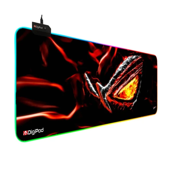 Digipod RGB oyuncu mousepad RGB Gaming oyuncu mouse pad kaymaz taban 70 x 30 - 3