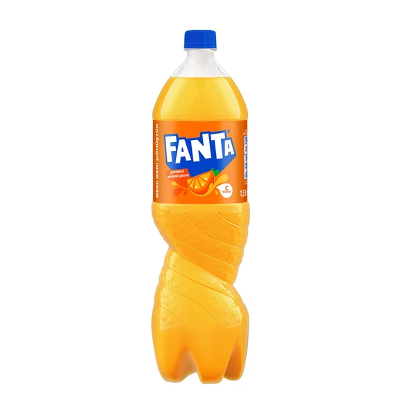 Fanta Portakal 1500 ml x 6 Adet - Resim 2