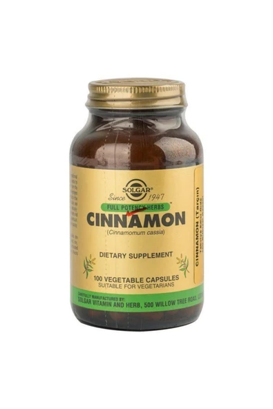 Cinnamon 100 Kapsül