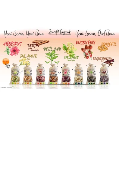 Bez Torba Çiçek Ihlamur 140 Gr. + Yaprak Çiçek Ihlamur 80 Gr. Özel Seçme Ürün Linden 220 Gr. - Resim 2