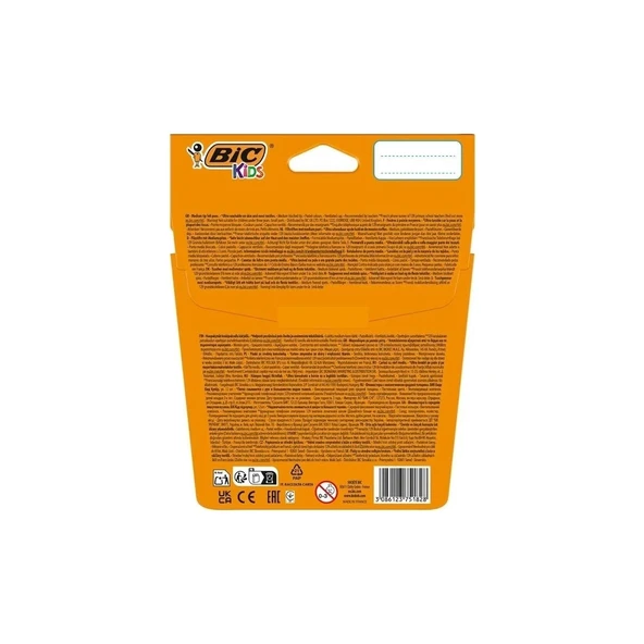 Bic Kıd Couleur Keçeli Boya Kalemi Pastel 12 Renk 520084 - 2