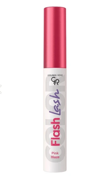 Golden Rose Flash Lash Colored Mascara No:05 Pink Blaze - Renkli Maskara