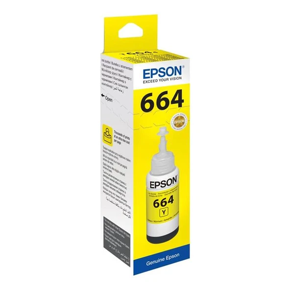 Epson T6644 Sarı Mürekkep (664)