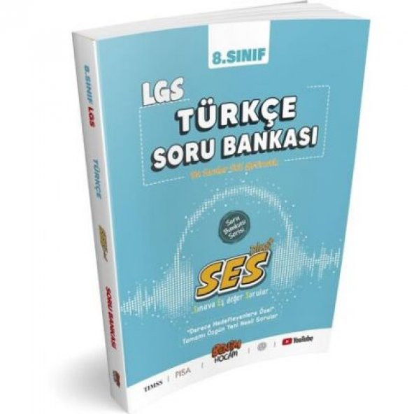 8. Sınıf Lgs Ses Serisi Türkçe Soru Bankası Benim Hocam Yayınları
