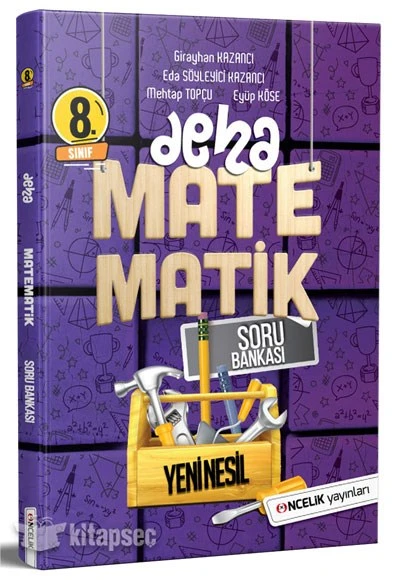 8. Sınıf Deha Matematik Soru Bankası Öncelik Yayınları