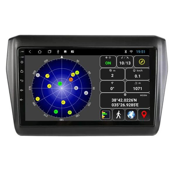 Suzuki Swift 2017-2023 UYUMLU 2 GB RAM 32 GB HAFIZA ANDROID MULTIMEDIA TEYP - Resim 7