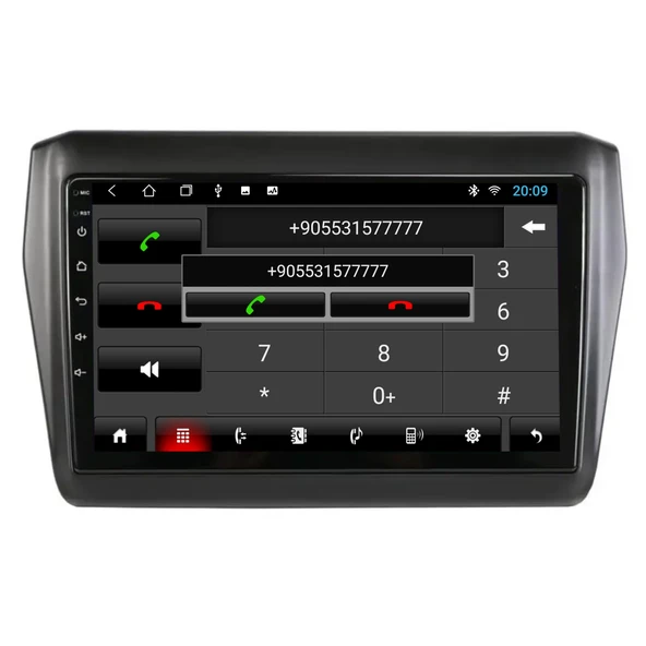 Suzuki Swift 2017-2023 8 GB RAM 128 GB HAFIZA ANDROID MULTIMEDIA TEYP - 6