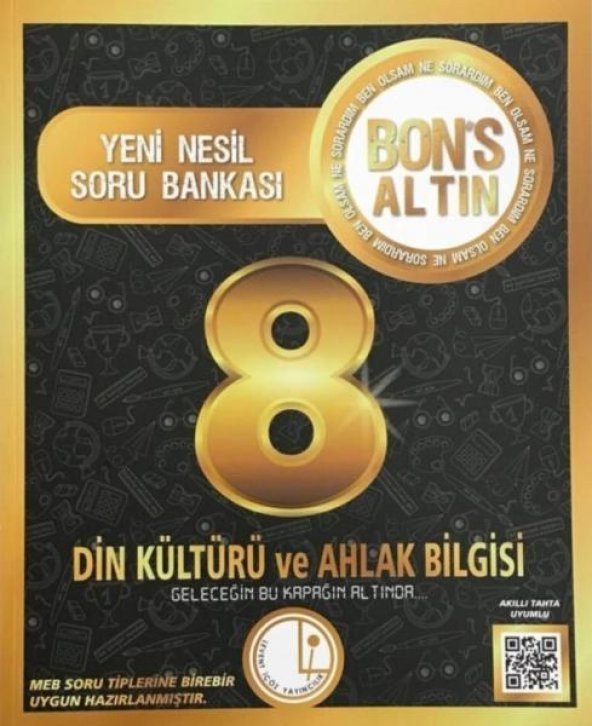 8.Sınıf Bons Altın Din Kültürü Ve Ahlak Bilgisi Yeni Nesil Soru Bankası Bons Yayınları