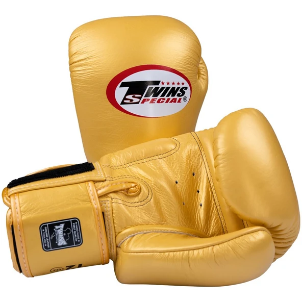 Twins BGVL3-GD Boks Eldiveni Gold Deri Muay Thai Eldiveni - 3