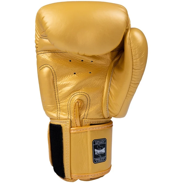 Twins BGVL3-GD Boks Eldiveni Gold Deri Muay Thai Eldiveni - 5