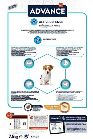 Advance Dog Puppy Protect Mını 3 Kg - 5