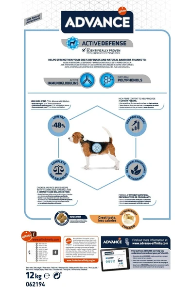 Advance Dog Medıum Lıght 12 Kg - Resim 2