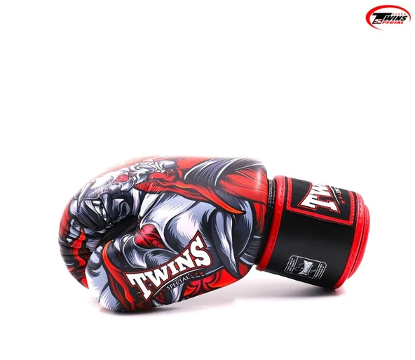 Twins FBGVL3-58RD Kabuki Boks Eldiveni Deri Muay Thai Eldiveni - 2