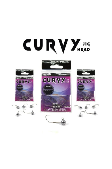 Fujin Curvy Jig Head 2.5Gr #4