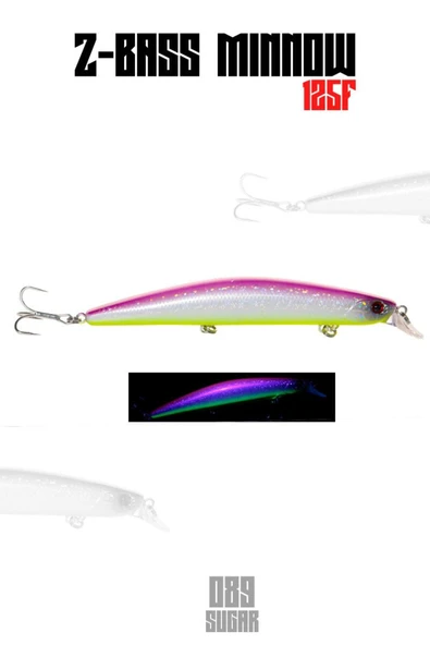 Fujin Z-Bass Minnow 125F 21Gr #089 Sugar