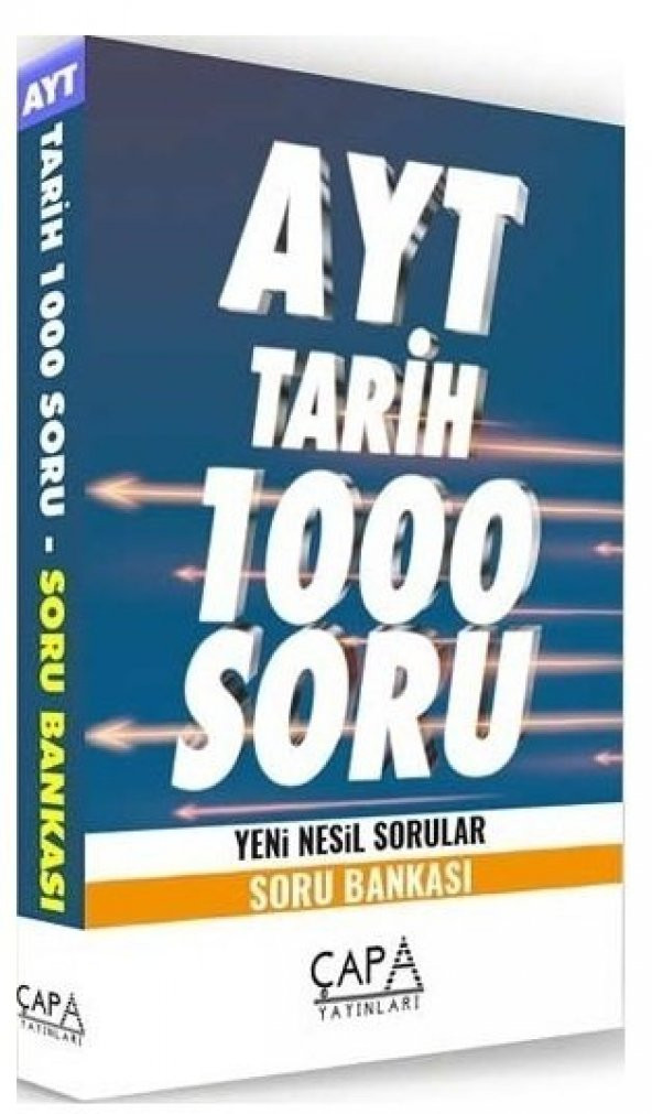 Ayt Tarih Soru Bankası 1000 Soru Çapa Yayınları