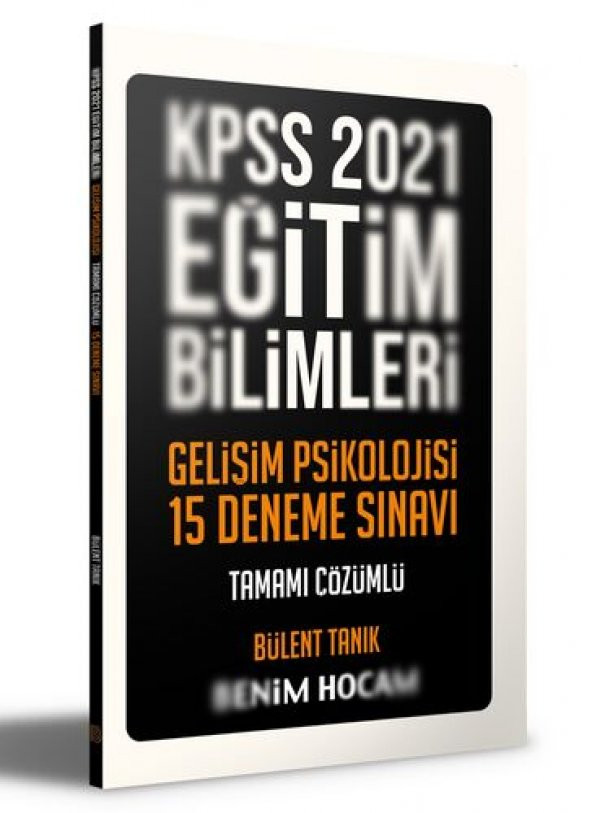 Benim Hocam Yayınları Eğitim Bilimleri Gelişim Psikolojisi Tamamı Çözümlü 15 Deneme - 1