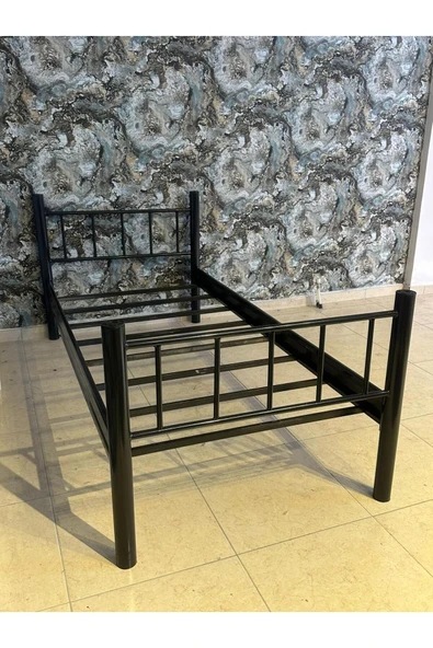 ASLANSTORE Metal Karyola 90 X 190 - 4