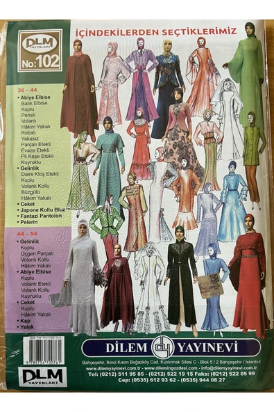 Güler Erkan Provasız Tesettür Abiye Giyim Kalıpları - Resim 5