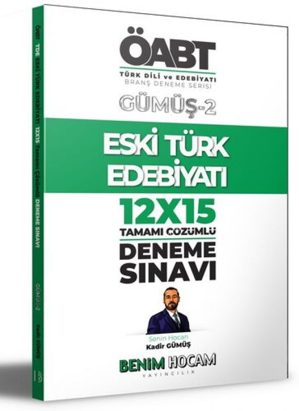 Benim Hocam Yayınları Kpss Gümüş Serisi 2 Öabt Türk Dili Ve Edebiyatı Eski Edebiyatı Deneme Sınavları - 1