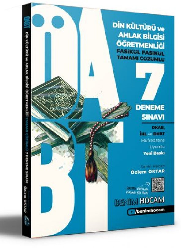 Benim Hocam Yayınları Öabt Din Kültürü Ve Ahlak Bilgisi Tamamı Çözümlü 7 Fasikül Deneme
