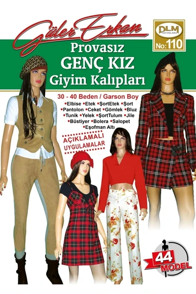 Güler Erkan Provasız Genç Kız Giyim Kalıpları - Resim 2