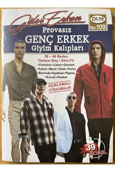 Güler Erkan Provasız Genç Erkek Giyim Kalıpları - Resim 4