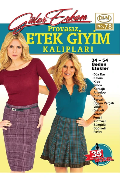 Güler Erkan Provasız Etek Giyim Kalıpları - 2