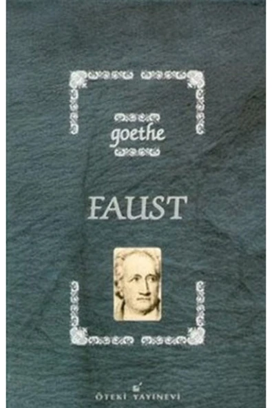 Öteki Yayınevi Faust - Goethe (-ciltli)