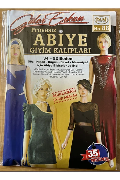Güler Erkan Provasız Abiye Giyim Kalıpları - 4