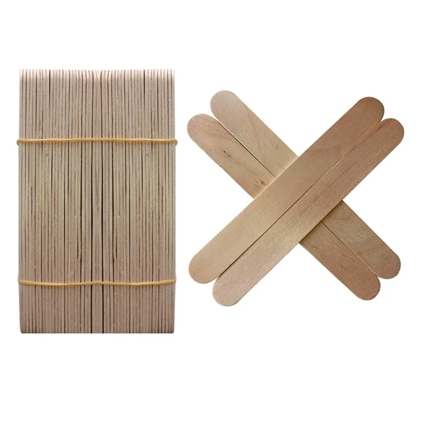 EĞLENCELİ ÇUBUKLAR NATUREL 15cm  50Lİ UZUN KİKA