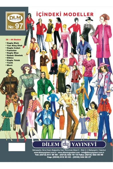 Güler Erkan Provasız Çeşitli Giyim Kalıpları - Resim 3