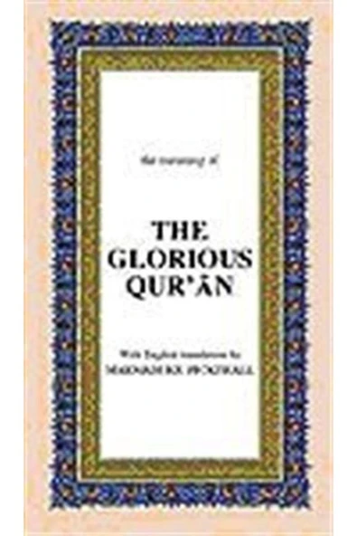 Çağrı Yayınları The Glorious Qur'an (orta Boy Ingilizce)