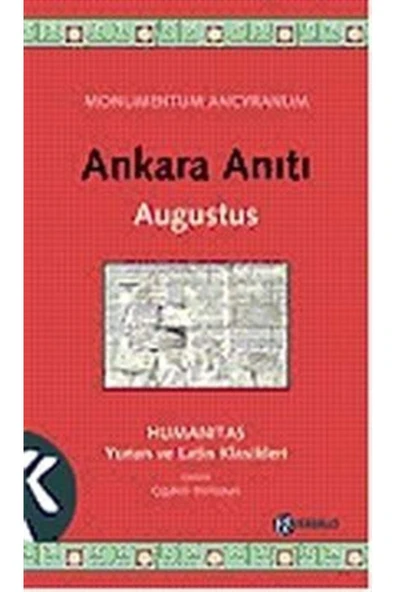 Kabalcı Yayınları Ankara Anıtı Augustus