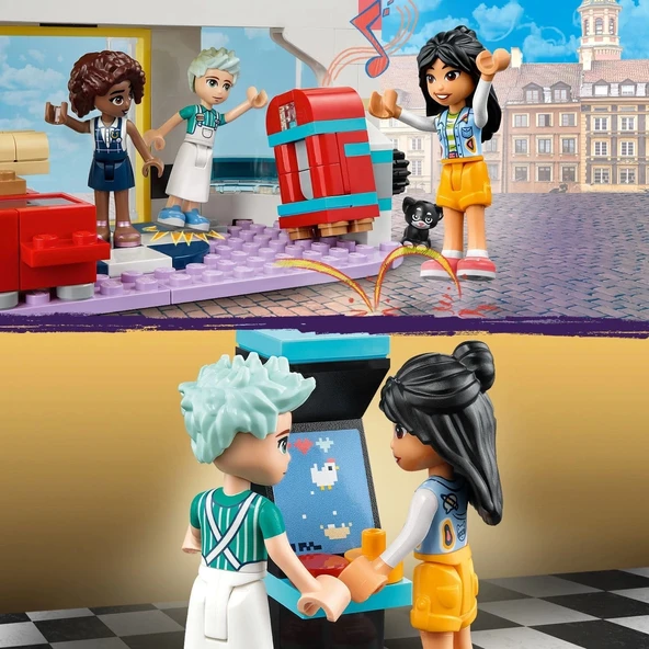 LEGO ® Friends Heartlake Şehir Merkezi Restoranı 41728 - 6 Yaş ve Üzeri için Yapım Seti (346 Parça) - 4